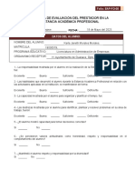 Evaluación EAP Lic. Administración Empresas