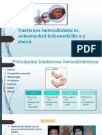 TRASTORONOShemodinamicos Enfermedad Tromboembolica y Shock PDF