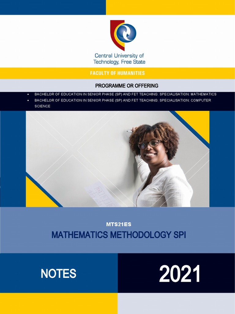 Bachelor of Education in Senior Phase and FET Teaching Specialisation