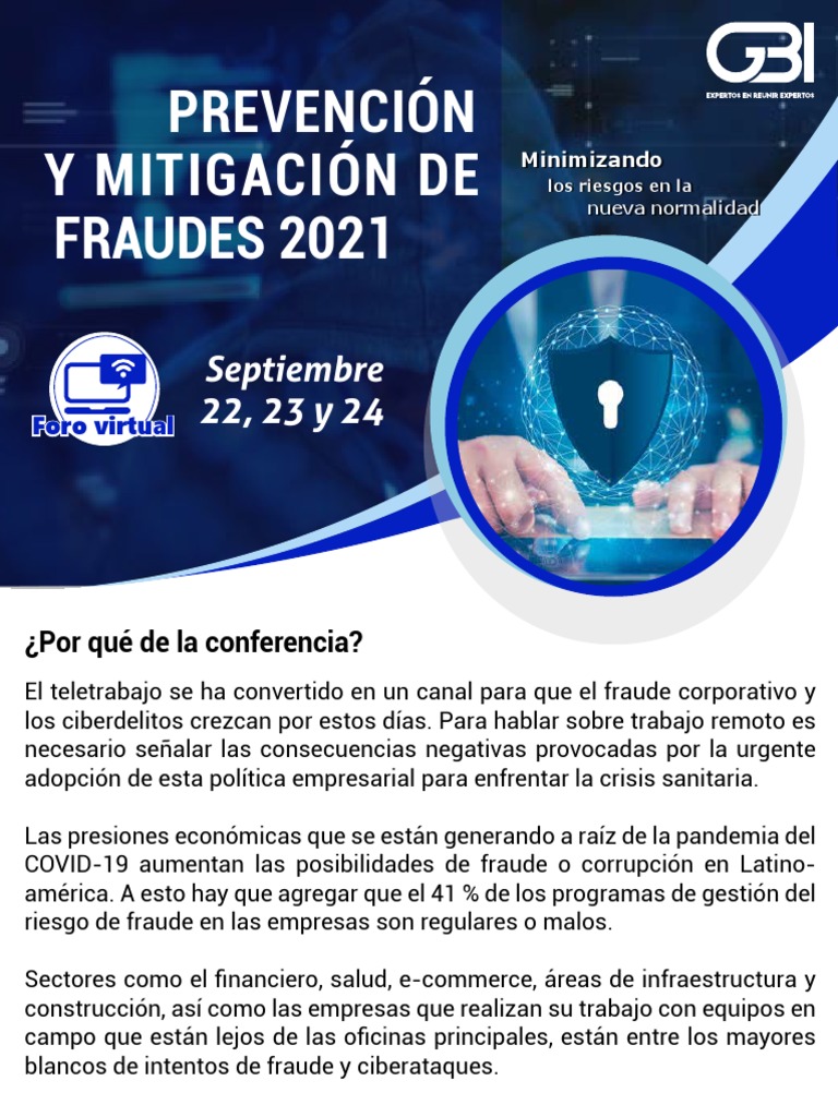 Agenda Prevencion De Fraudes Pdf
