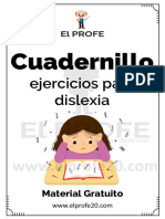 Cuadernillo Ejercicios para Dislexia Elprofe20 PDF