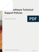 Oracle Software Technical Support Policies: Effective Date: 03-February-2023
