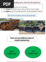Coastal Management: Hard vs Soft Strategies | PDF | Coast | Beach