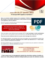 Manifestation Pouvoir D'achat 19 - 01 - 2022