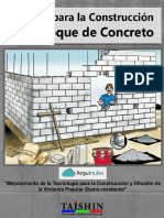 Manual de Construccion Con Bloque de Concreto (Arquinube) PDF