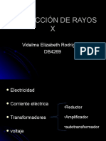 Produccion de Rayos Vidalma Rodriguez