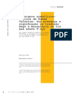Os Signos Simbólicos-Mágicos de Rubem Valentim: Sua Presença e Significação Na Tradição Nagô e Encantaria Do Ilé Asè Aféfé T'Oyá