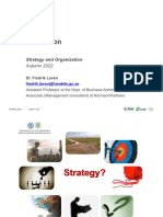 Lavén (2022) Introduction To Strategy and Organization - Documentation