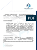 Contrato de administração de imóvel para aluguel residencial