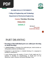 Machine Drawing Lecture 1