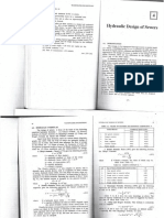Hydraulic Design of Sewers