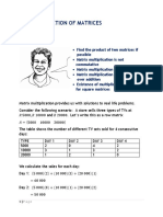 L4 Multiplication of Matrices