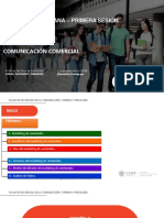 Tercera Semana. Primera Sesión. Comunicaciòn Comercial PDF