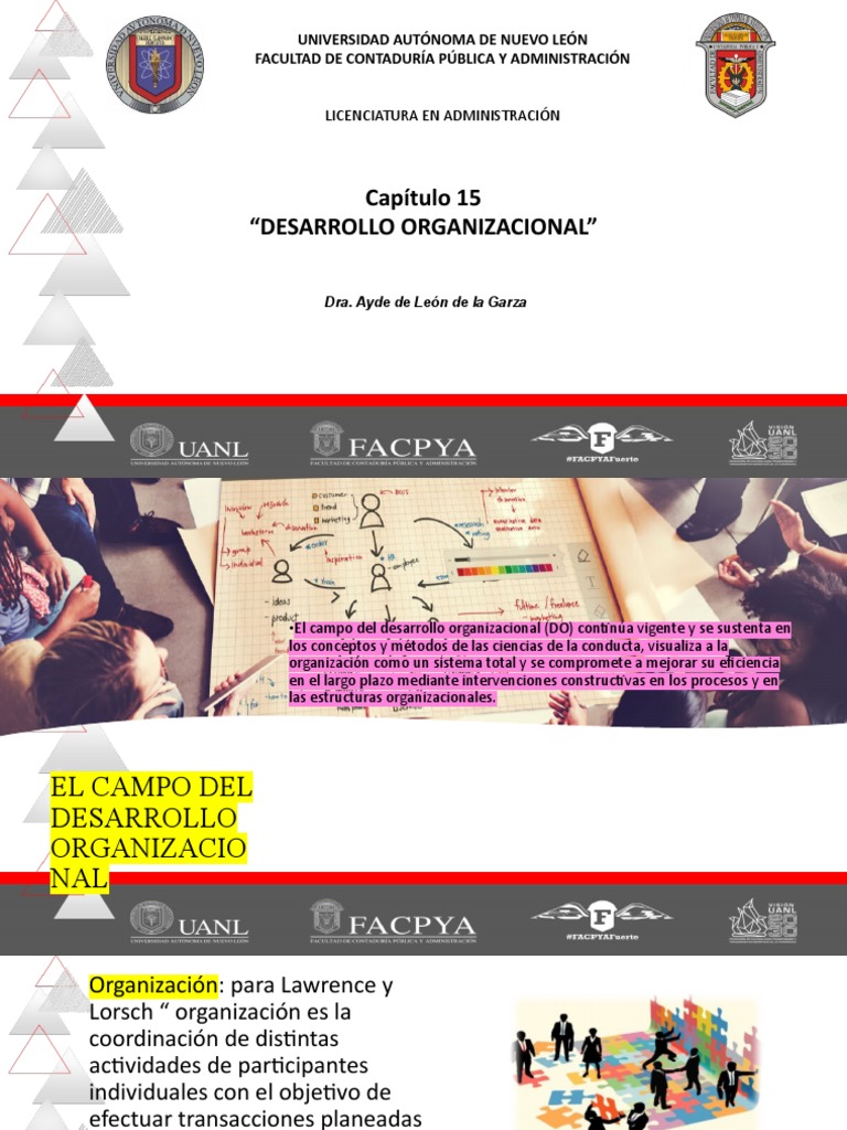 Desarrollo Organizacional y Cambio | PDF | Aprendizaje | Evaluación