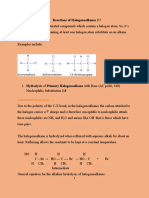 Halogenoalkane Reactions and Hydrolysis Explained