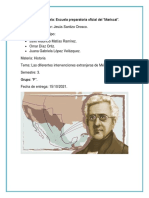 Ensayo Sobre Las Diferentes Intervenciones Extranjeras