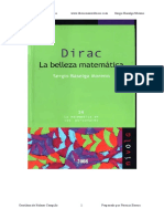 Dirac La Belleza Matematica - Sergio Baselga Moreno