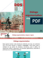 Diálogo Argumentativo - Etapas e Regras