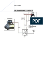 Esquema Del Sistema Del Motor de Arranque