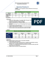 Calificaciones trimestrales tablas Word