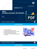 Sesion 12 - Sistema Nacional de Control