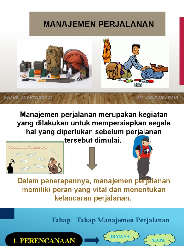 Materi Manajemen Perjalanan | PDF