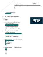 ProteinPre Assessment