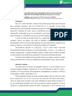 ARTIGO - COMPARAÇÃO-DE-MÉTODOS-DE-LINEARIZAÇÃO-DA-EQUAÇÃO-DE-MICHAELIS-MENTEN-DA-INVERTASE-DE-Saccharomyces-cerevisiae PDF