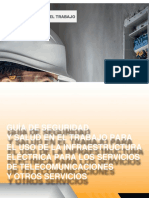 02 Guia de Seguridad y Salud en El Trabajo para El Uso de La Infraestructura Electrica para Los Servicios de Telecomunicaciones y Otros Servicios