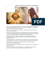 Consagración Al Sagrado Corazón de Jesús de San Juan Pablo II