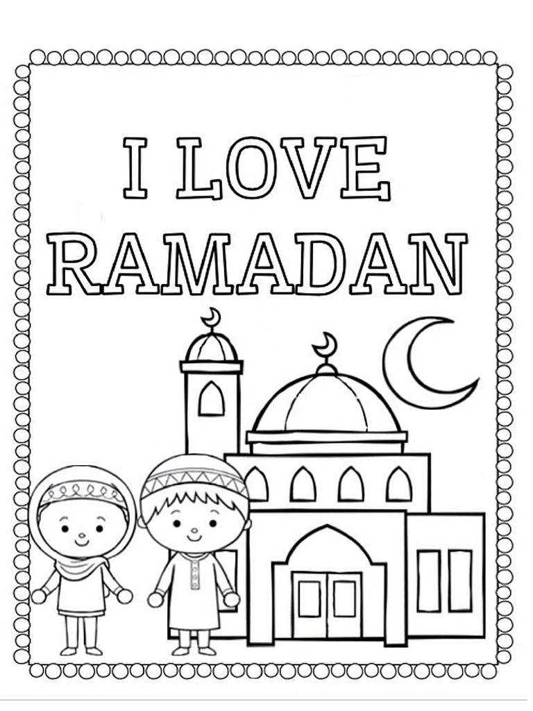 Mewarnai Masjid Edisi Ramadhan | PDF