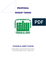 Proposal Wakaf Tanah PDF