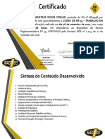 Curso de NR 35 Trabalho em Altura