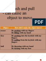How Forces Move Objects - Push and Pull Forces Explained in 40 Characters