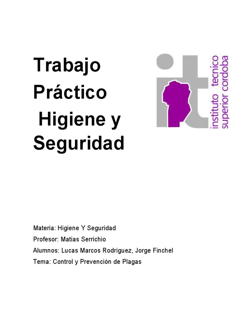 Control de Plagas en la Industria Alimentaria | PDF | Control biológico ...