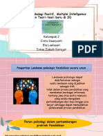 Kelompok2 - Revisi Landasan Psikologi Positif, Multiple Intellegence Dan Teori-Teori Baru Di SD
