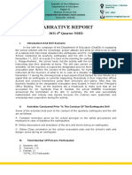 4TH QUARTER NSED Narrative Report