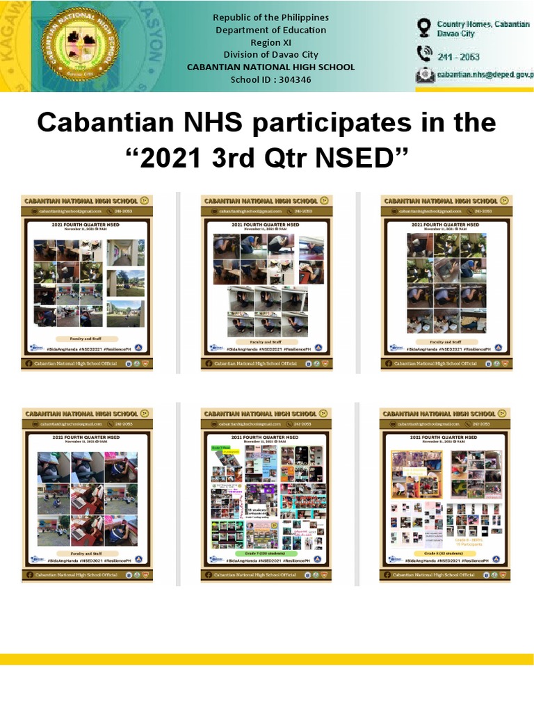 3RD Quarter Nsed Documentation PDF