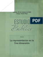 2022 10 20 1 JBP La - Representacion - en - La - 7ma - Dimension Sencillo PDF