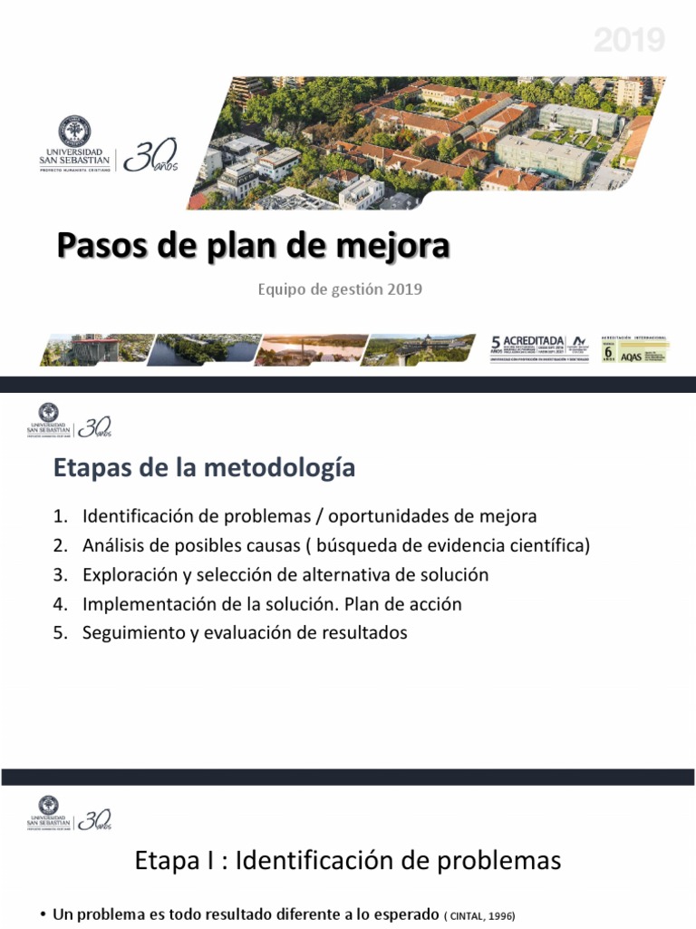 Pasos para un Plan de Mejora Efectivo | PDF