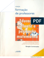 Livro Base - Educação Infantil e Percepção Matemática PDF