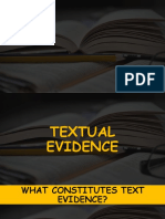 Textual-Evidence