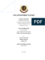SPC Appointment System - Final Documentation