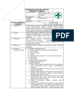 Sop Pemeriksaan Malaria Dengan Pewarnaan Giemsa