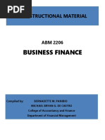 SHS Business-Finance