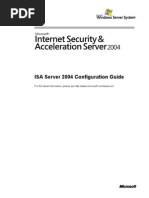 Download ISA 2004 Configuration Guide by fireexecuter SN6453517 doc pdf