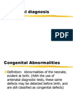 Prenatal Diagnosis