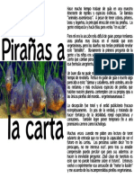 Pirañas A La Carta