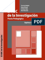 ++el ABC de La Investigacion Pauta Pedagog PDF