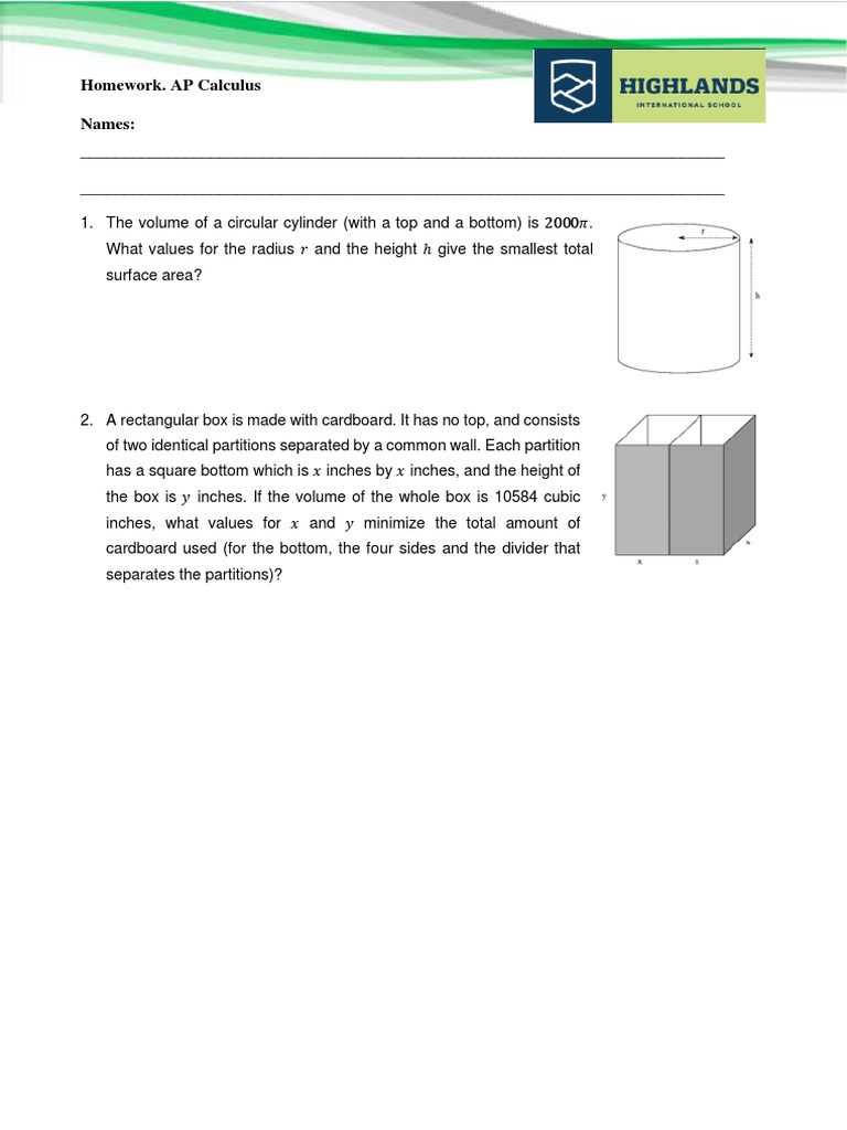 Activity 12. Maxima and Minima | PDF | Teaching Methods & Materials